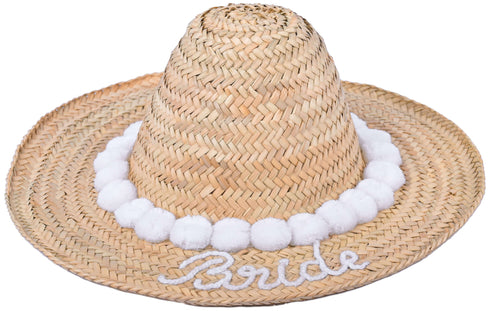 Personalized Beach Hat - Floppy Hat - Mrs. Beach Hat