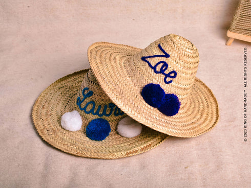 Personalized Beach Hat - Floppy Hat for the Mrs. Beach Babe