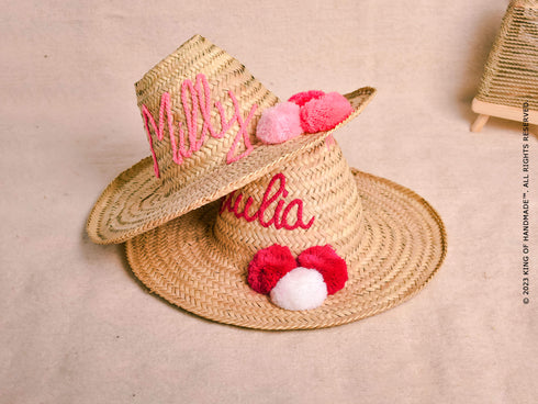 Beach Hat - Floppy Hat with Personalization Options