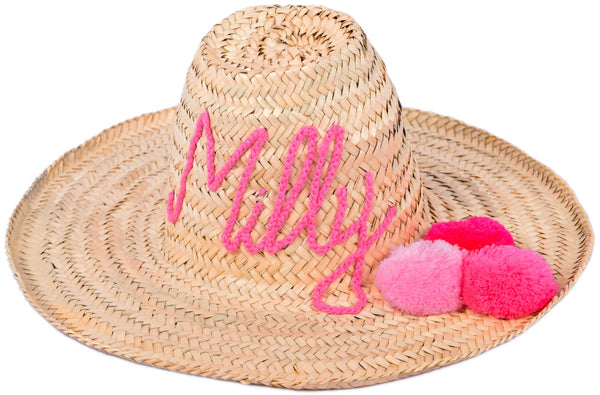 Beach Hat - Floppy Hat with Personalization Options