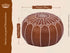 Moroccan Leather Ottoman Footstool - Pouf Gift