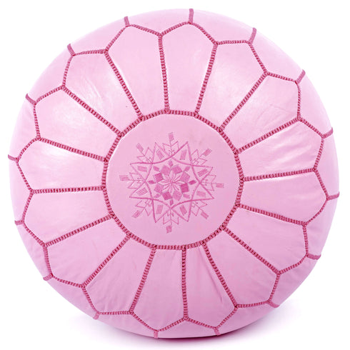 Genuine Leather Pouf Unstuffed - Moroccan Ottoman Footstool, Footrest Cover Boho Decor Bohemian Living Room, Bedroom, Kids Gift & Wedding Room Hand Stitched by Artisans Used As Hassock pouf ottoman hassock  hassocks and ottomans leather pouf hassock furniture pouf ottoman moroccan pouf pouf ottoman leather ottoman