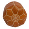 Genuine Leather Pouf Unstuffed - Moroccan Ottoman Footstool, Footrest Cover Boho Decor Bohemian Living Room, Bedroom, Kids Gift & Wedding Room Hand Stitched by Artisans Used As Hassock pouf ottoman hassock  hassocks and ottomans leather pouf hassock furniture pouf ottoman moroccan pouf pouf ottoman leather ottoman