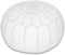 Genuine Leather Pouf Unstuffed - Moroccan Ottoman Footstool, Footrest Cover Boho Decor Bohemian Living Room, Bedroom, Kids Gift & Wedding Room Hand Stitched by Artisans Used As Hassock pouf ottoman hassock hassocks and ottomans leather pouf hassock furniture pouf ottoman moroccan pouf pouf ottoman leather ottoman