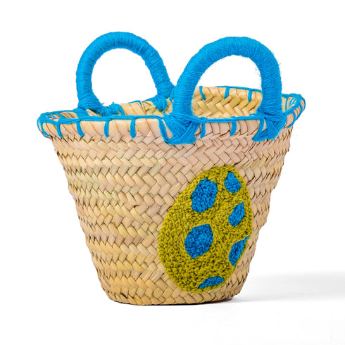 Personalized Create Your Own Easter Moroccan Handmade Straw Basket, Egg Hunts, Spring Birthdays - Customize by Hand with Any Name, Colorful Pompon (Easter, Round) Personalized Touches: Our monogram Easter Baskets for Holiday Are A Memorable Way To Celebrate Easter! Each Basket Can Be Personalized With Your Child’s Name And Colorful Pompon. Makes a great gift: Make Easter Egg Hunts special this year with an unforgettable, one-of-a-kind, personalized basket for your child to proudly display on their egg hunt!