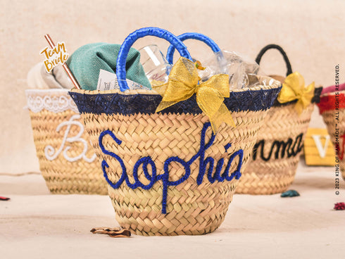Personalized Flower Gift Bag with Name