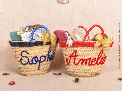 Personalized Flower Gift Bag with Name