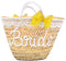 Personalized Flower Gift Bag with Name