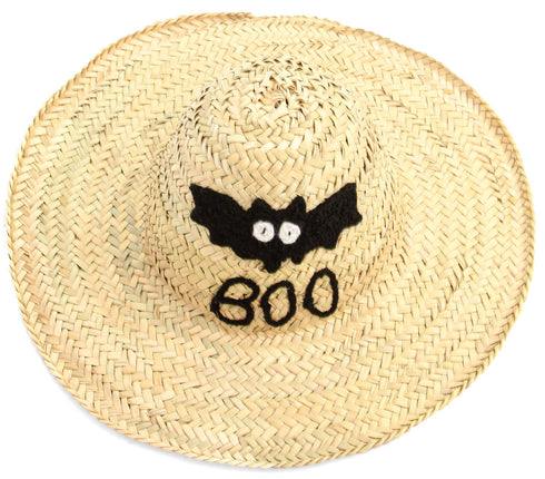 Personalized Witch Hat Wizard magic Hat - Halloween Hats, Witchy Clothing, Pumpkin Hats, Monogram Hats, Halloween Gifts, Straw Hat for Adult - Boo! Pack Of Personalized Halloween Bag & Witch Hat Wizard Magic Hat - Trick Or Treat Bag, Witchy Clothing, Monogram Basket - Halloween Gift