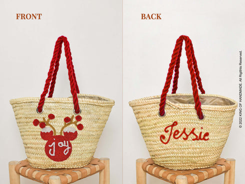 Antelope Handbag Gift With Handle |Xmas Basket