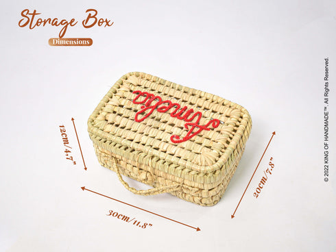 Personalized Storage Basket For Kids