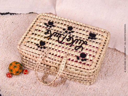 Pet Travel Bag | Personalized Dog Toy Basket