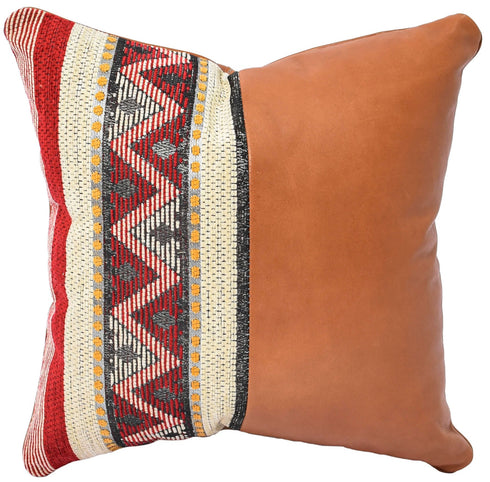 Throw Pillow Cover | Handmade Cushion Cover | Tan