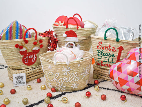 Custom Snowflakes Xmas Large Bag | Holidays Gift