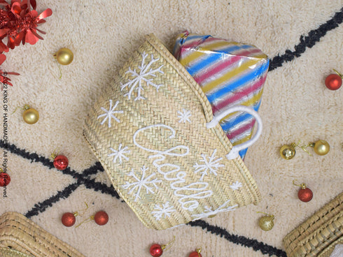 Custom Snowflakes Xmas Large Bag | Holidays Gift