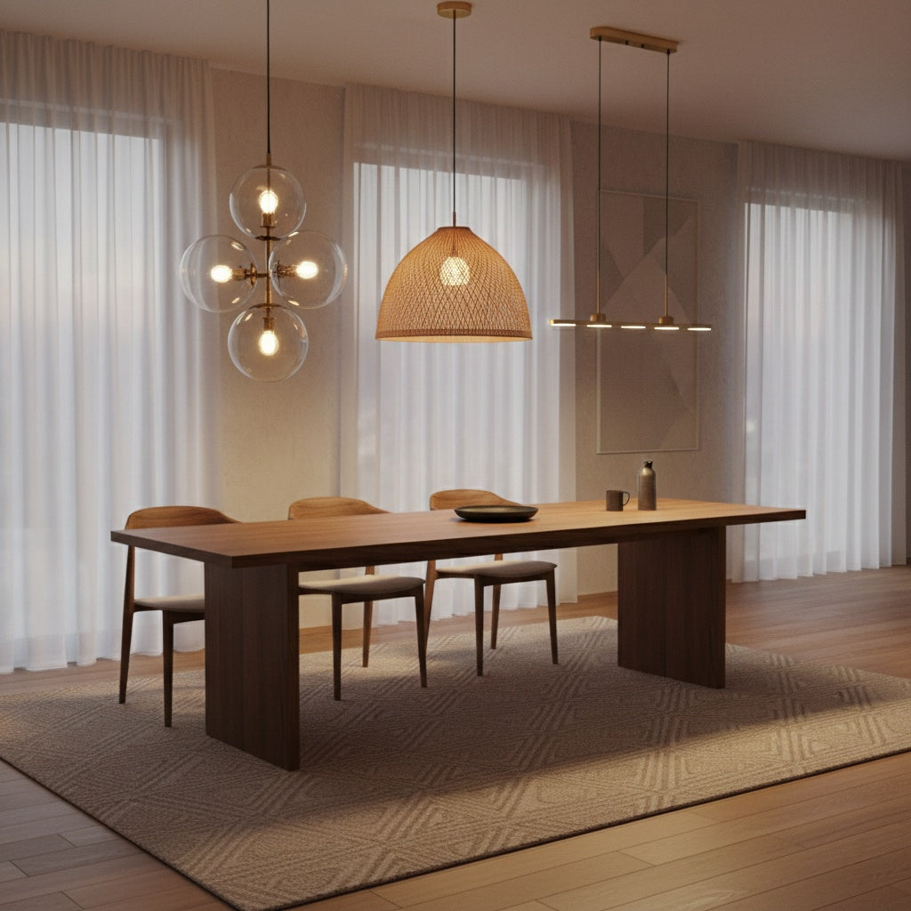 How to Choose the Perfect Pendant Lights for Your Dining Room – King Of ...