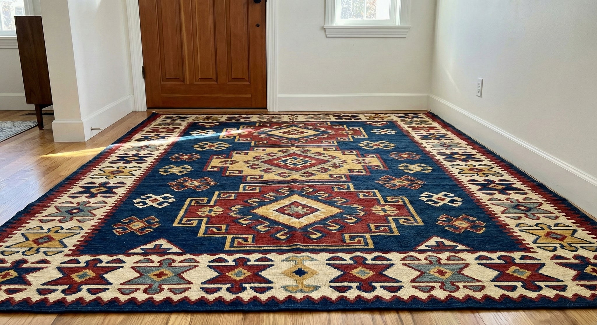 Making a Statement: Bold Handcrafted Rugs for Entryways – King Of Handmade