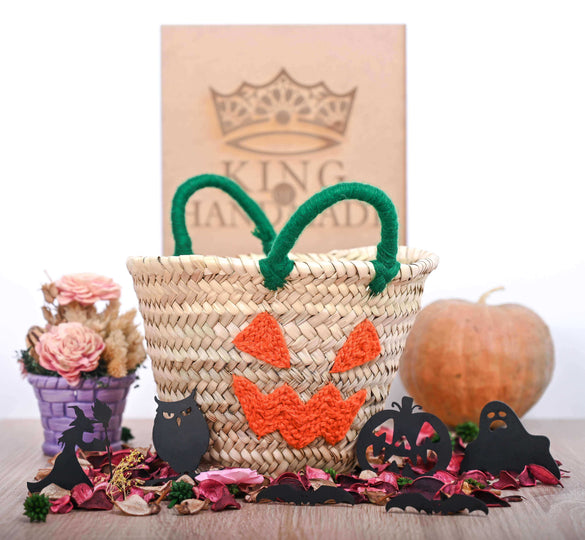 Spooky basket for Halloween gift