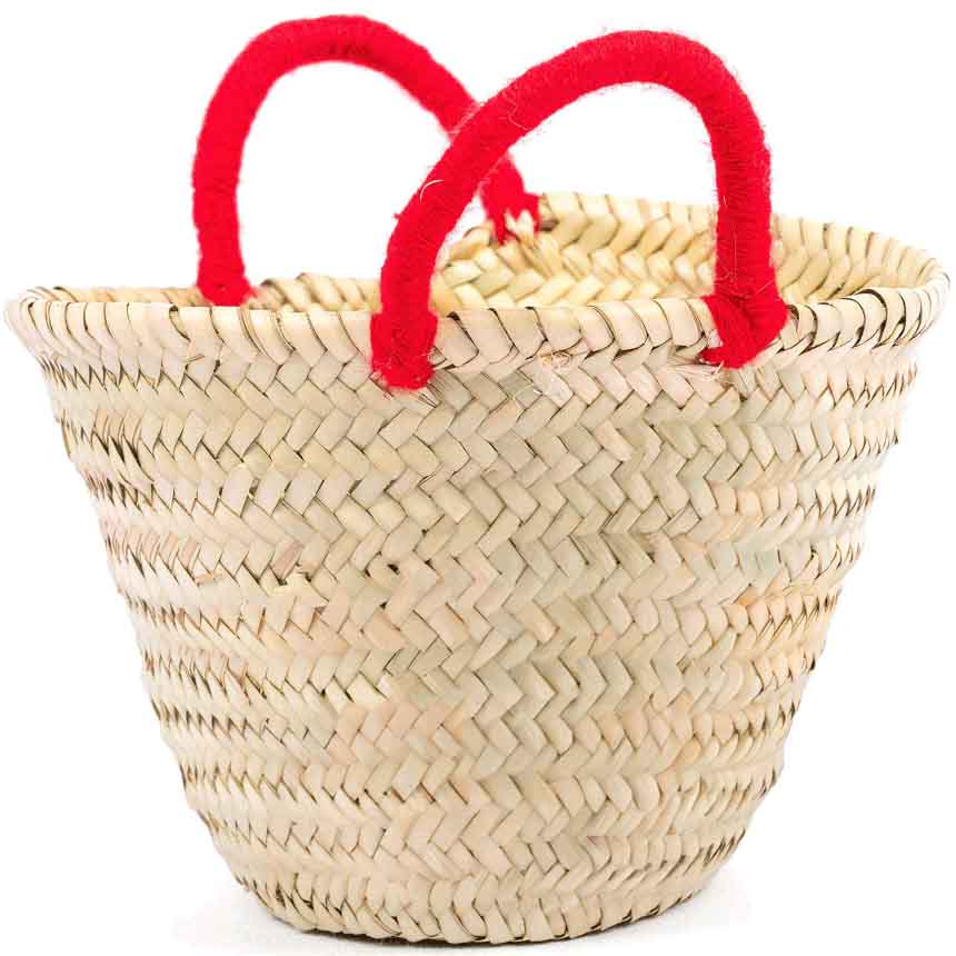 Personalized Oval Straw Basket – Bachelorette Gift Bag