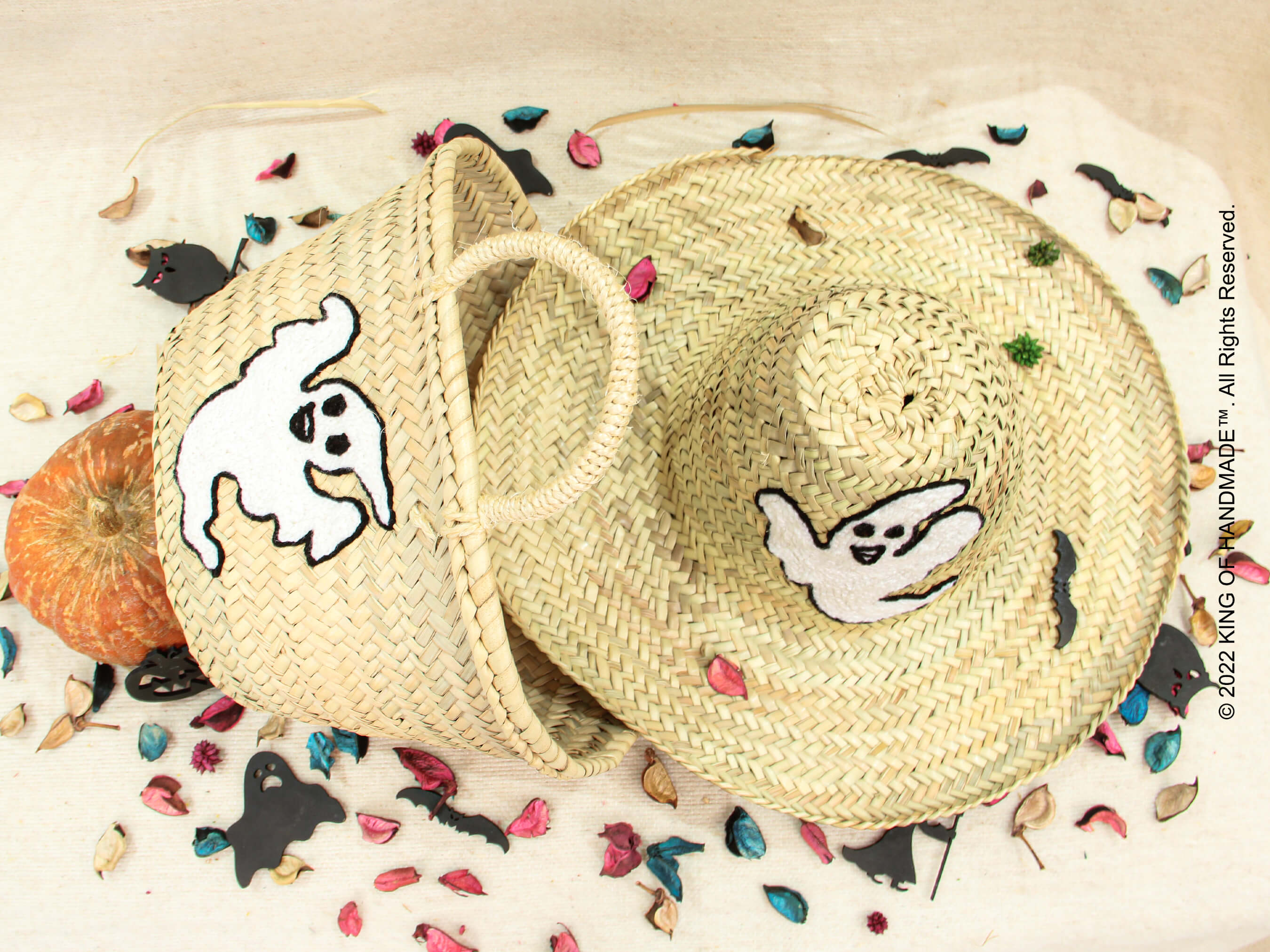 Ghost Pack ! Personalized Halloween Bag & Hat