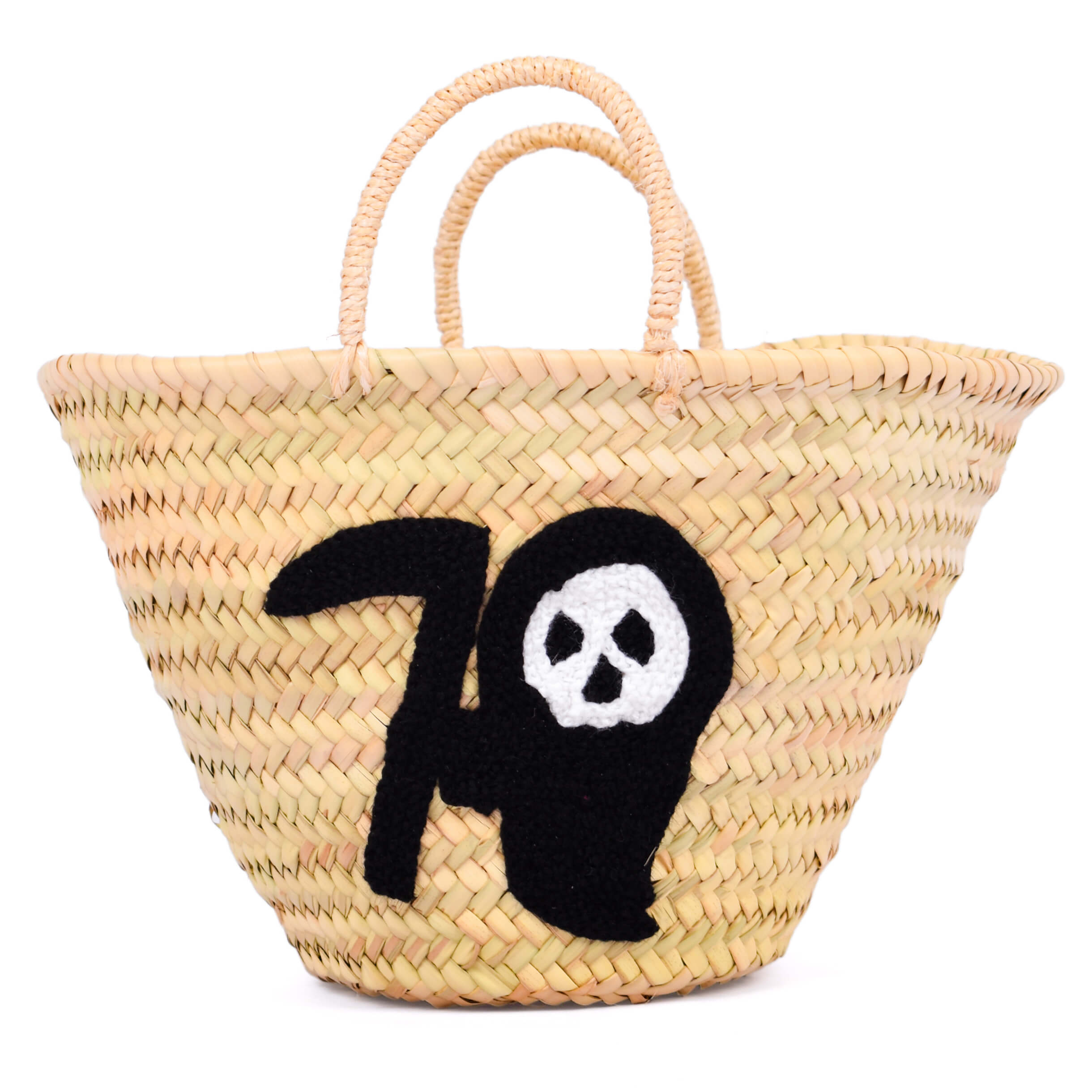 Grim Reaper Small Basket - Halloween gift