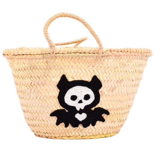 Halloween bucket - Diego Bat Skeleton basket