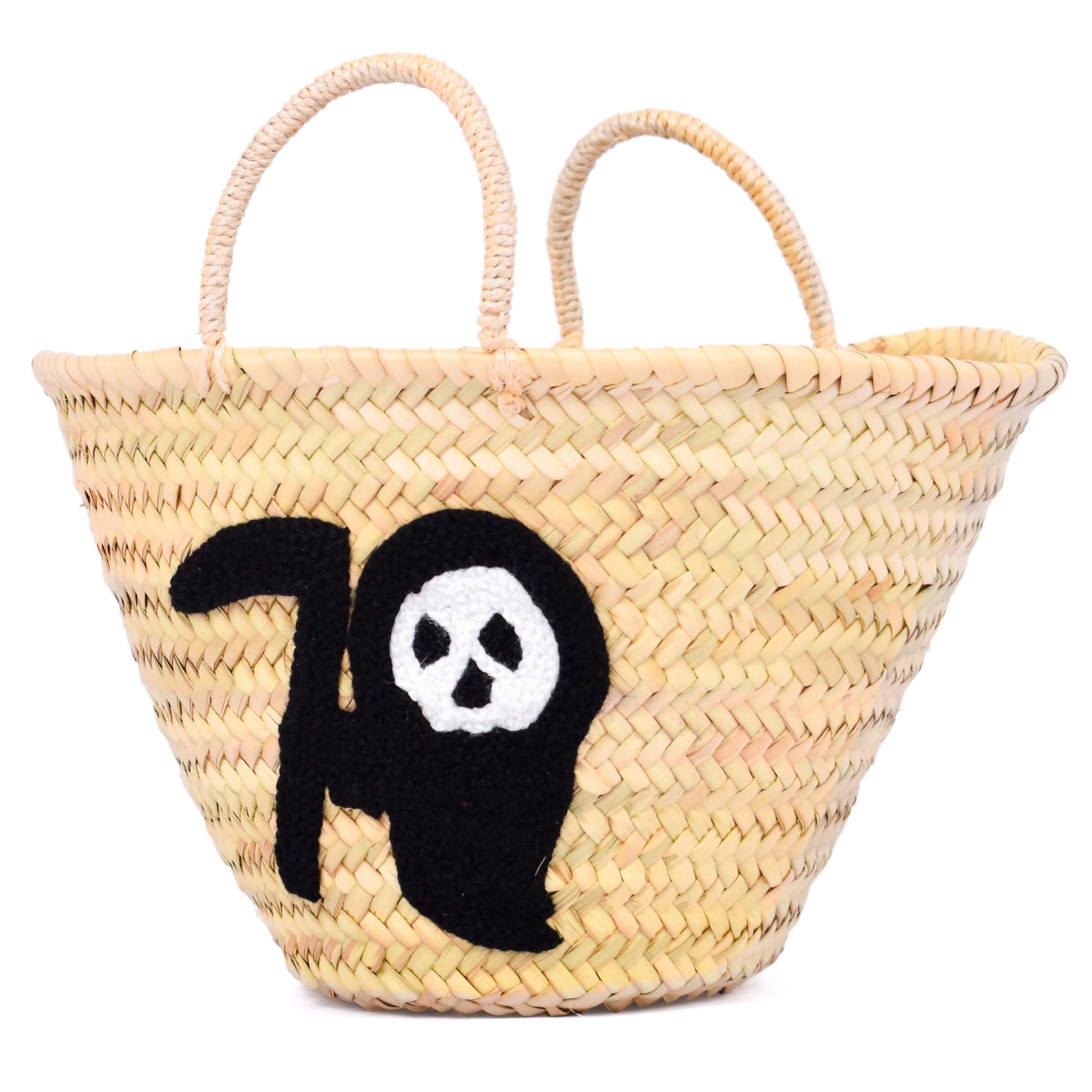 Grim Reaper Small Basket - Halloween gift