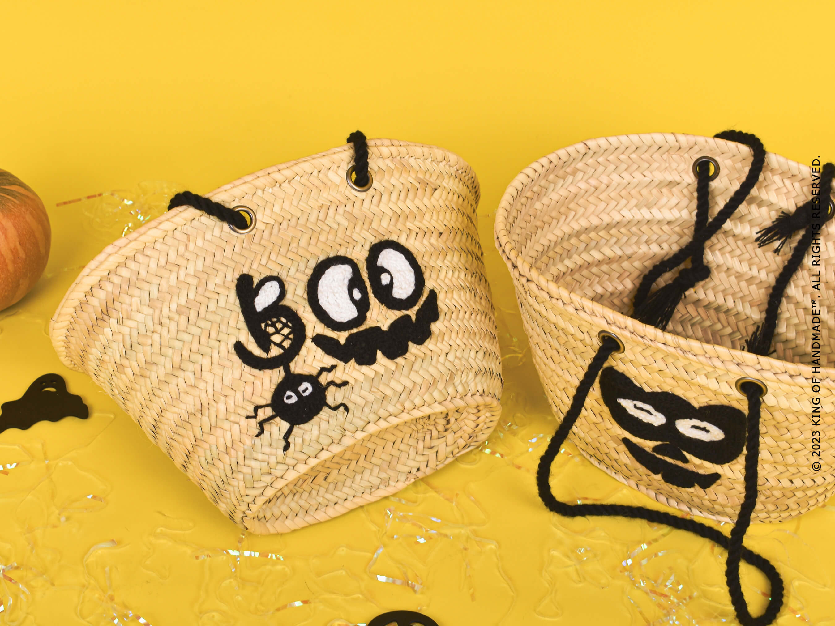 Boo ! Crew Halloween bag - Candy Basket