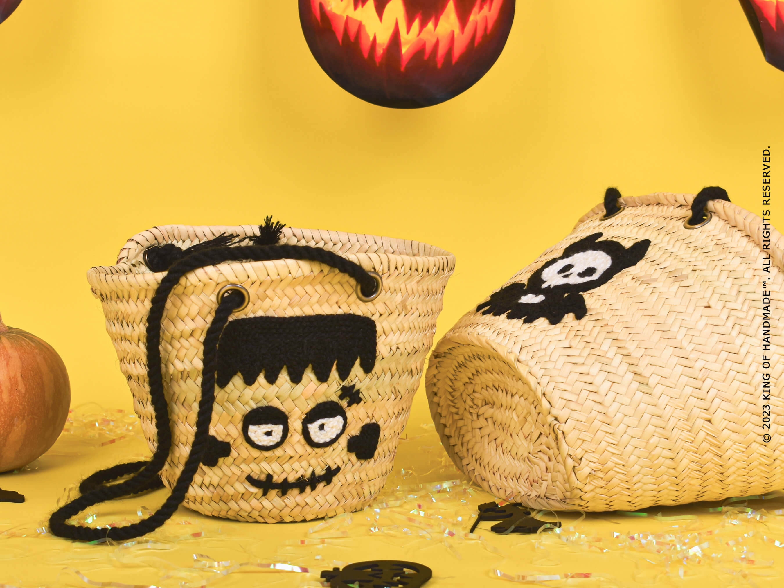 Frankenstein Halloween Basket - For Party Gift