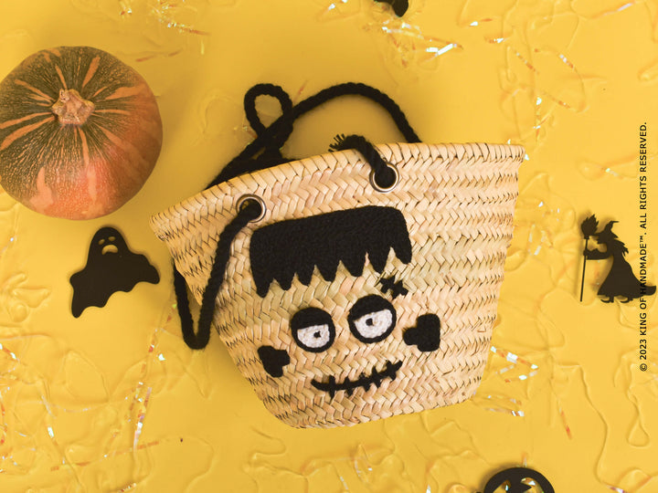 Frankenstein Halloween Basket - For Party Gift
