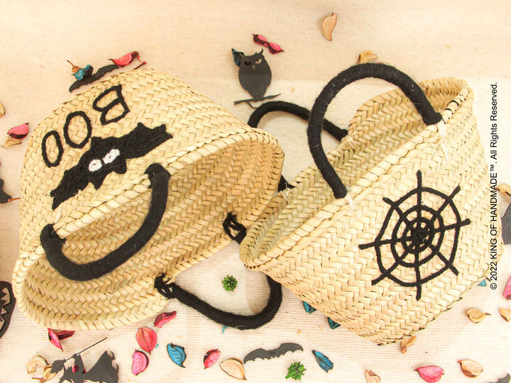 Boo! Halloween Bat Basket - Personalized