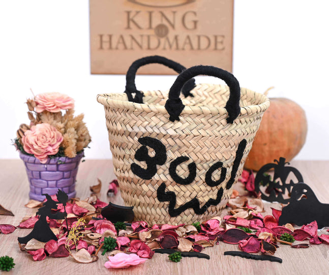 Halloween candy bucket | Spooky basket