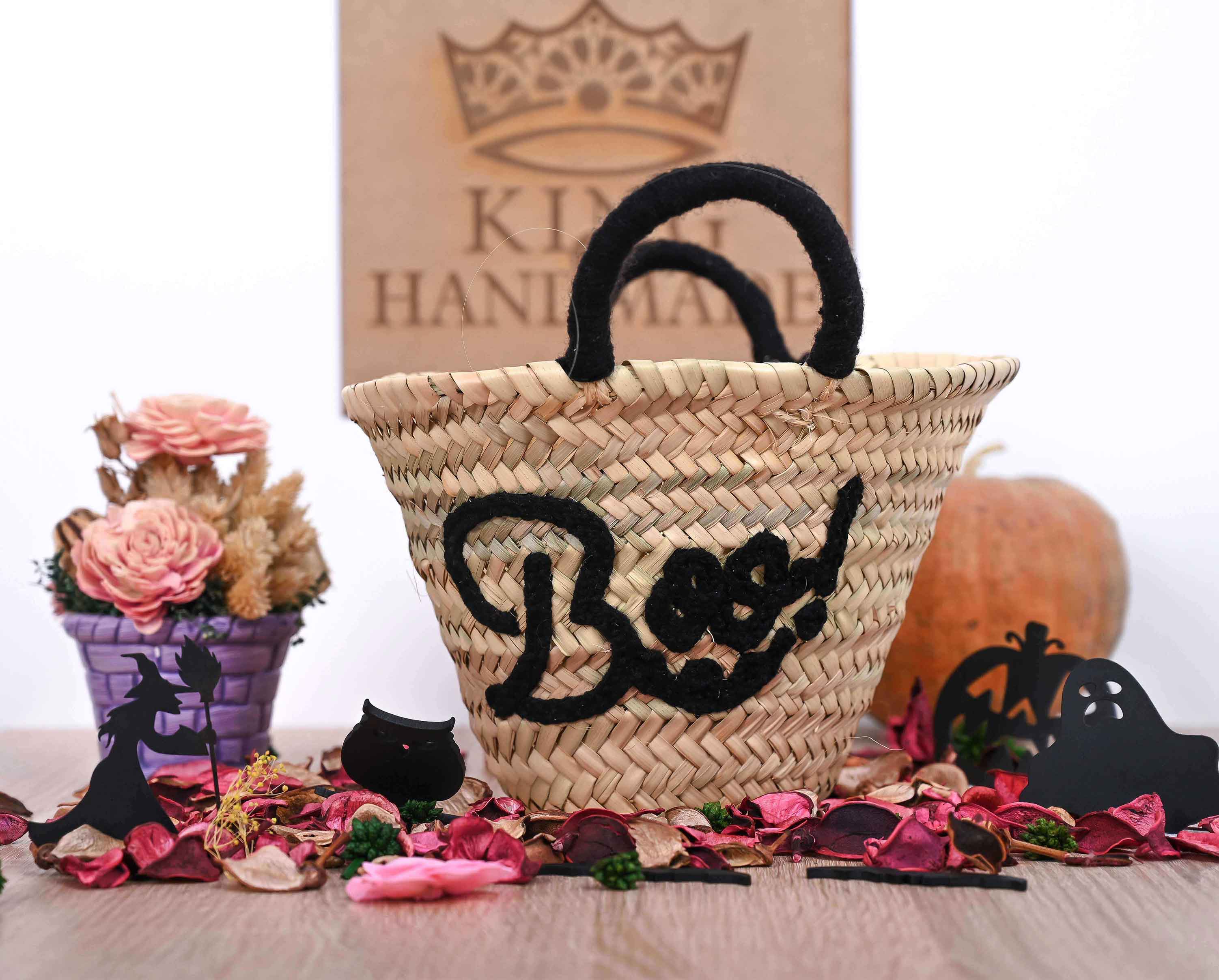 Halloween bag | Boo basket for kids