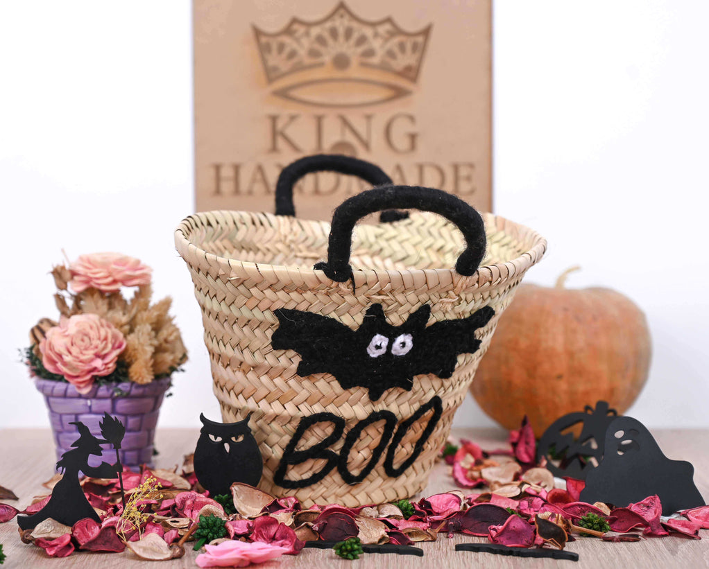 Small Handmade Halloween Baskets