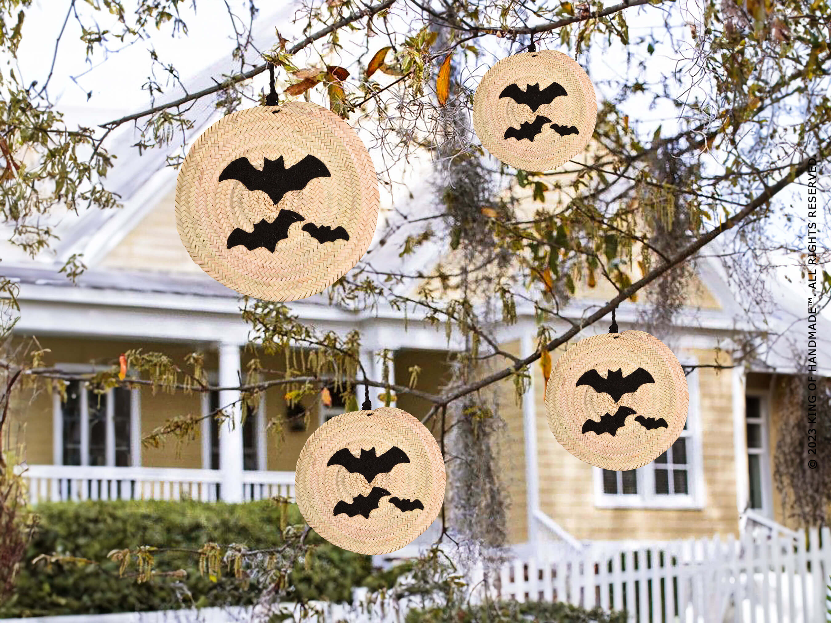 Bat! Halloween wall decoration