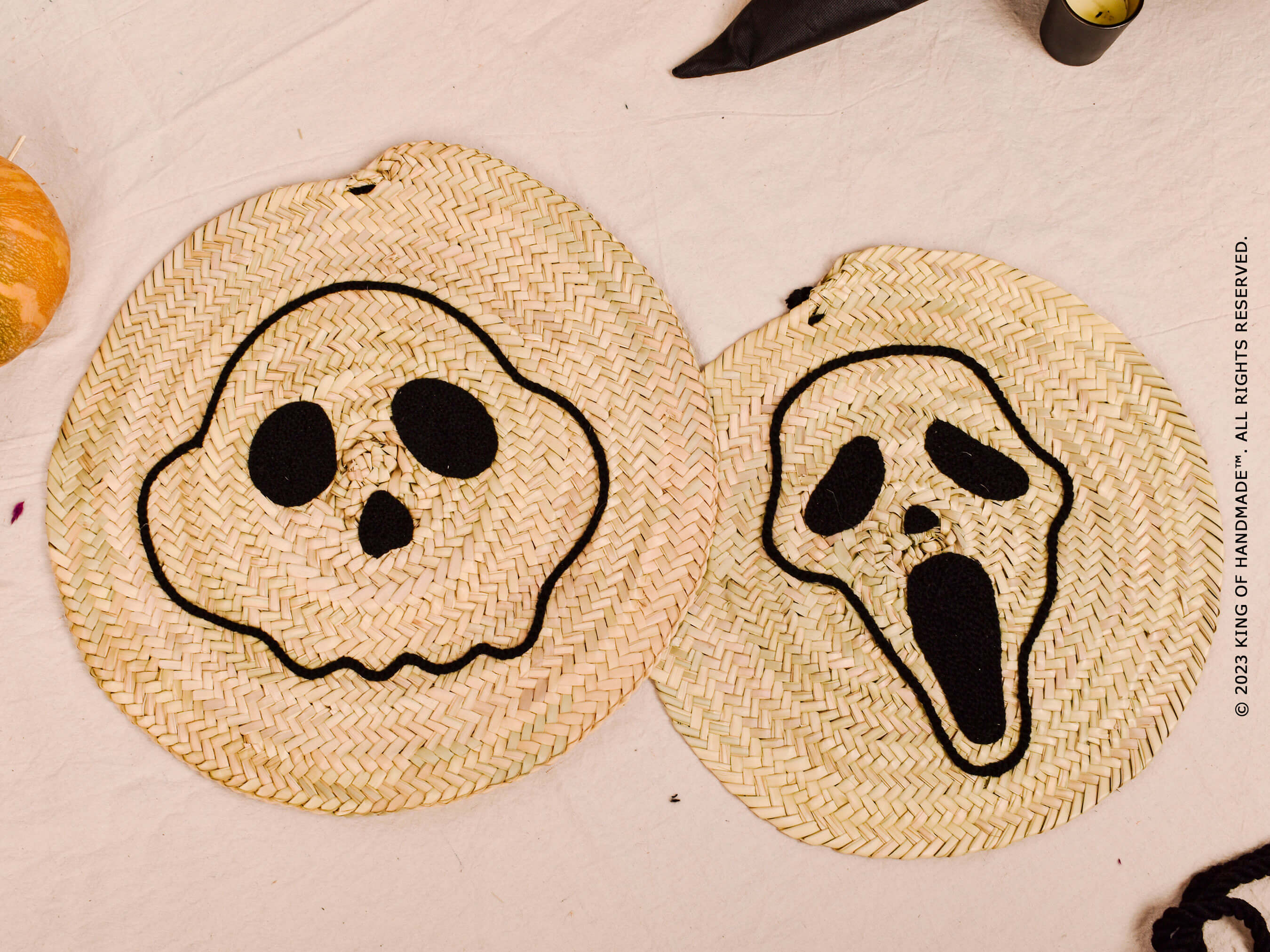 Cute Skull! Halloween wall decoration