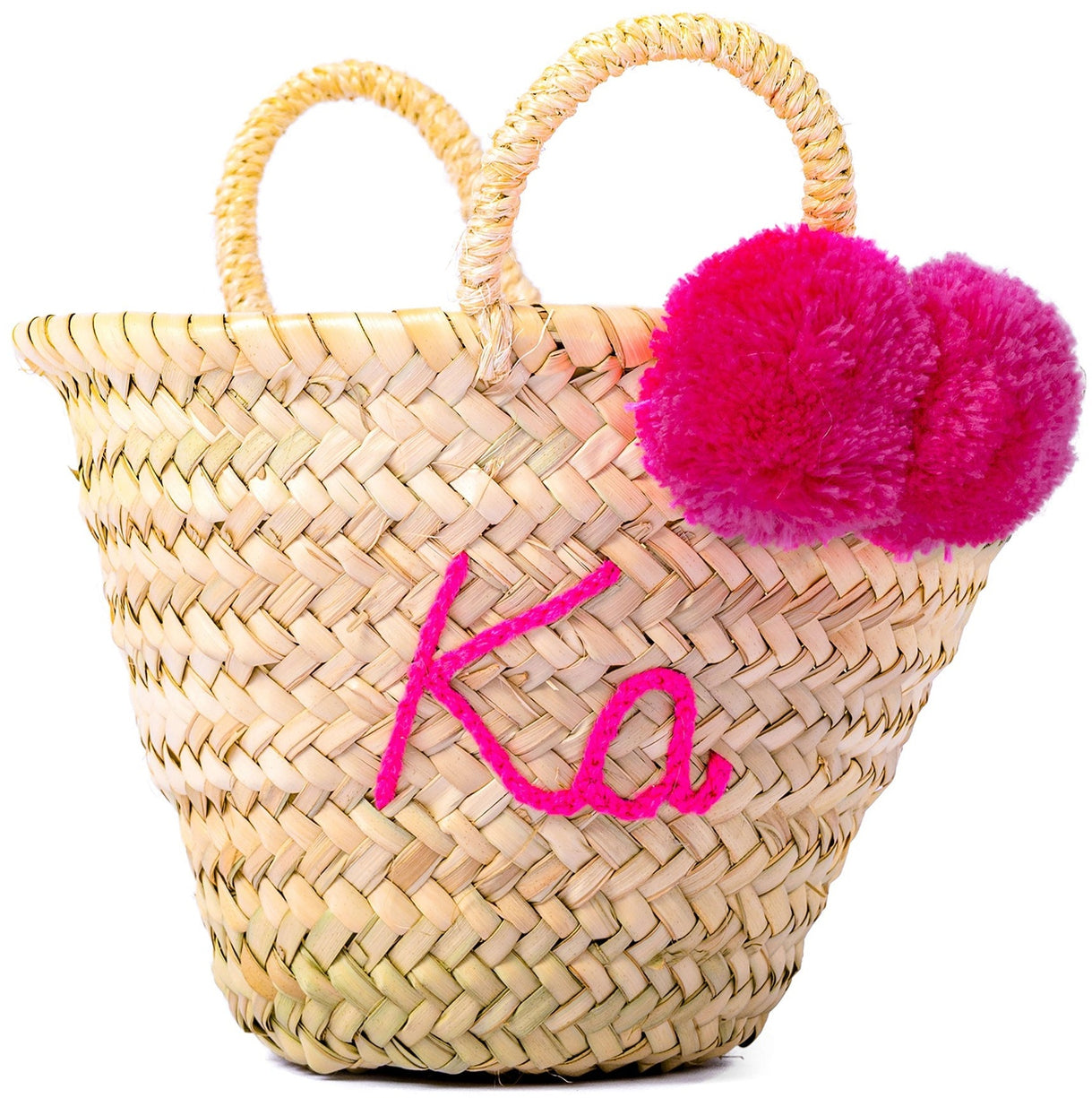 A personalized beach bag, perfect for bachelorette parties or as a bridal party gift.