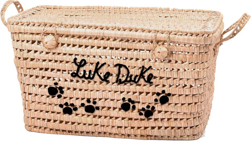 Personalized Pet Storage Box with Lid